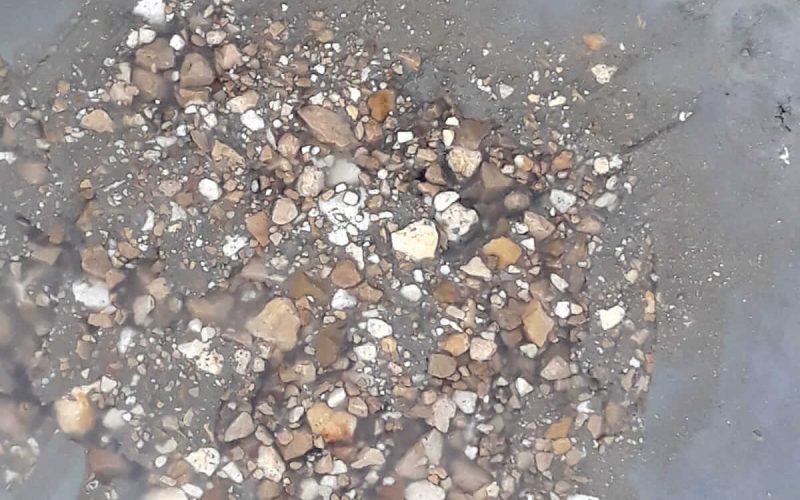 חספוס בטון בלחץ מים גבוה